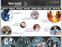 Tablet Screenshot of beyondc.com